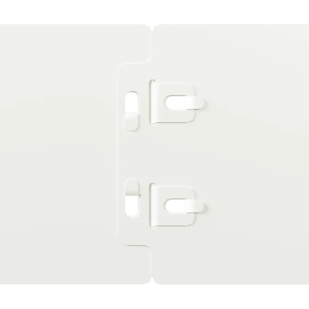 Bordure per Prato 10 pz Bianchi Acciaio Laminato a Freddo CFW1773470