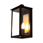 Applique da esterno V-TAC E14 nera classica IP65 VT-1190
