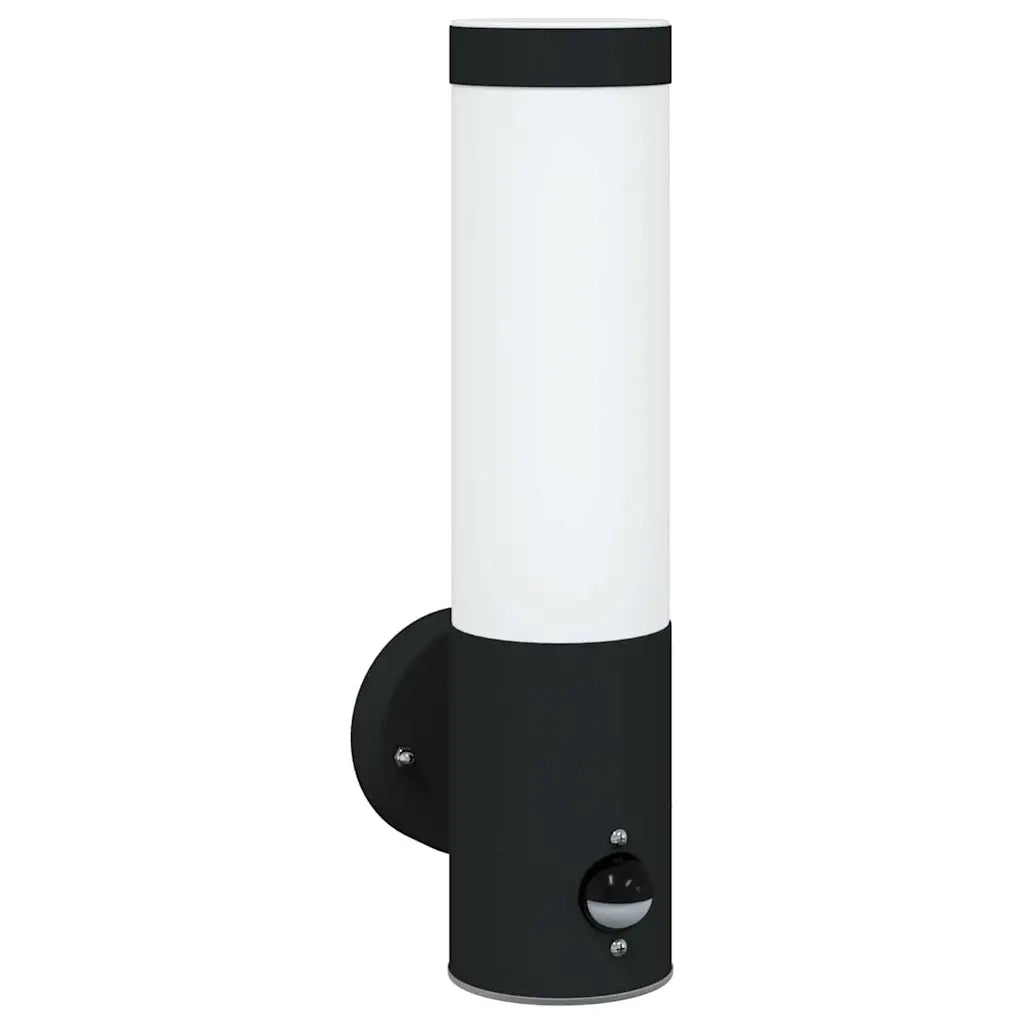 Lampada da Parete Esterna 2 pz Nero 12 x 8,5 x 29 cm CFW2923332