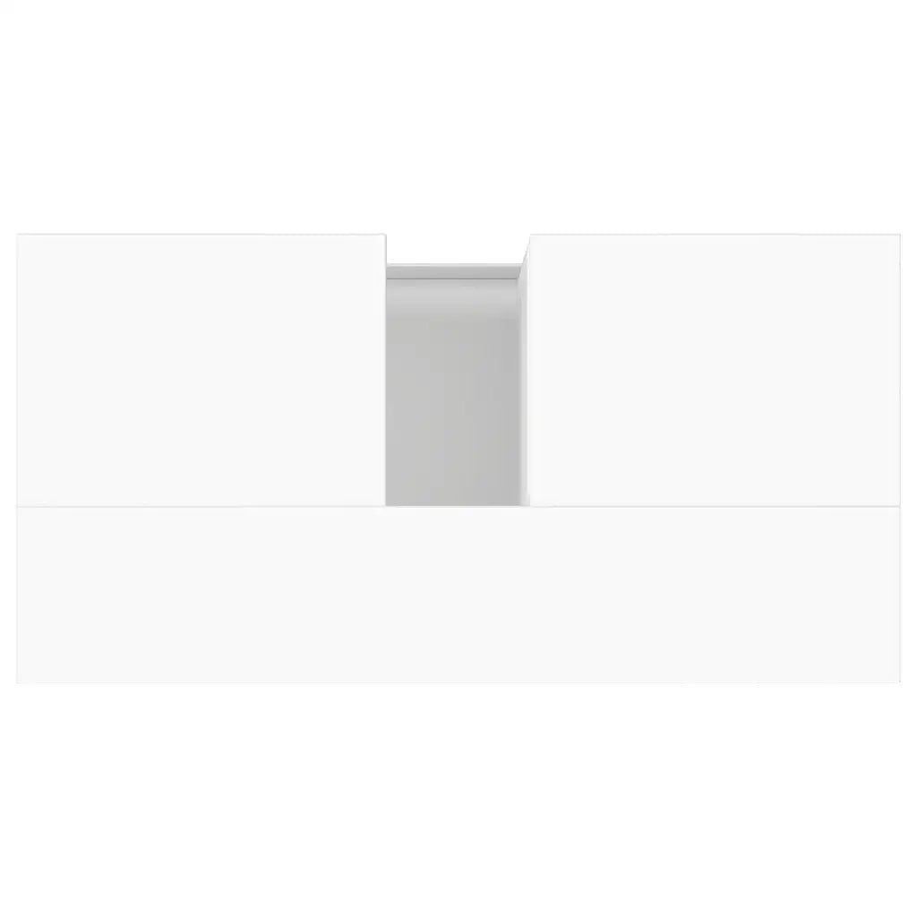 Armadietto da Bagno | Armadio da bagno Bianco 65x33x60 cm in Legno Multistrato
