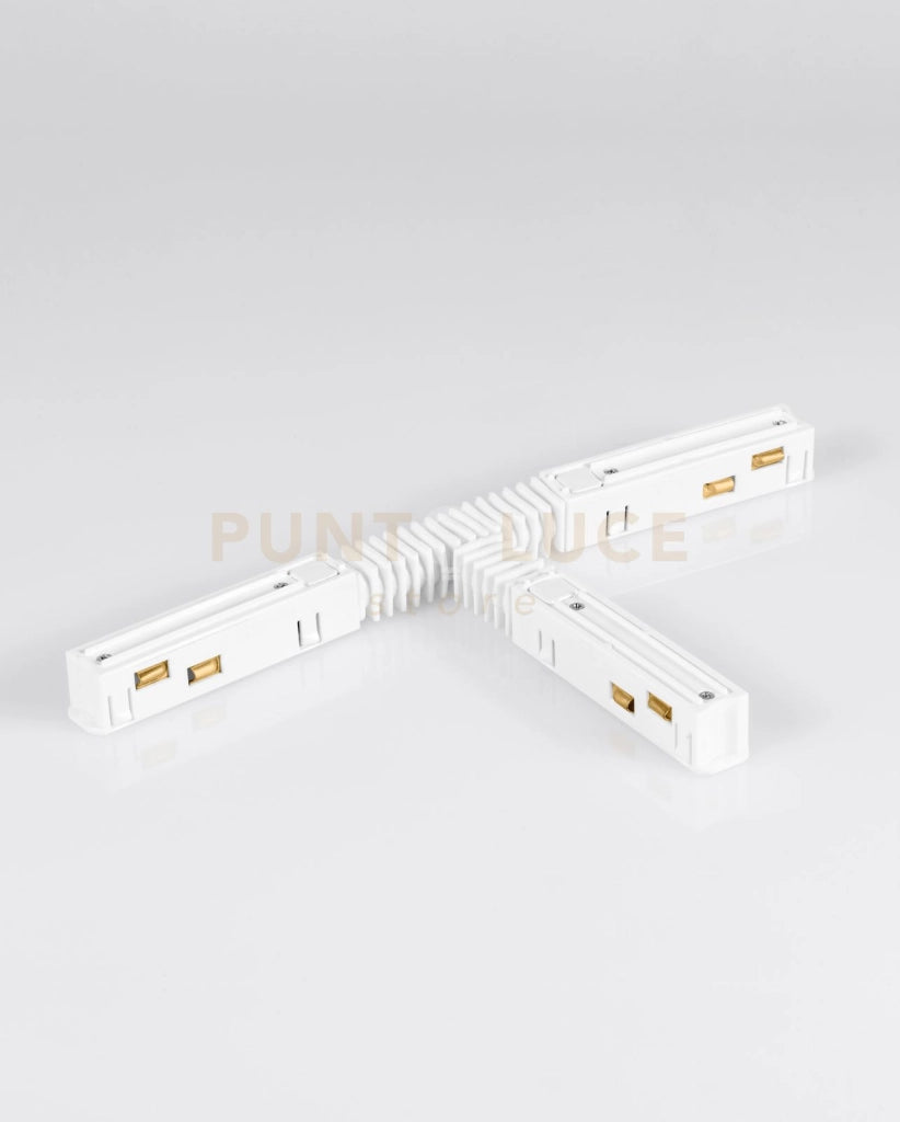 GIUNTO A "T " ELETTRICO PER BINARIO 48V BIANCO TRACK 5,4