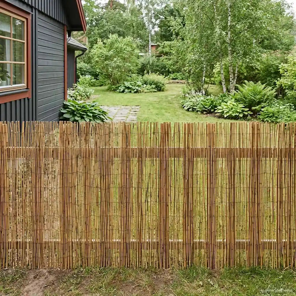 Recinzione per Giardino | Recinzione da cortile Carbonizzato