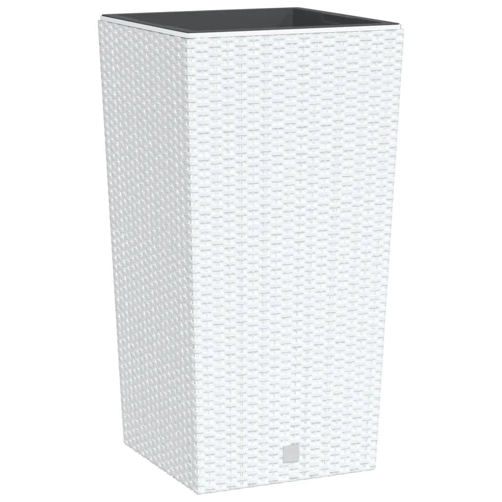 Fioriera con Interno Rimovibile Bianca 21 / 49 L PP Rattancod mxl 119652