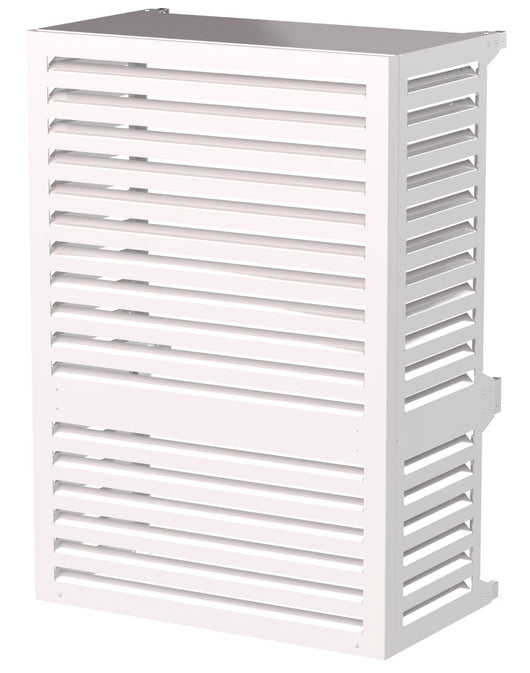 Copri Condizionatore 105x150x65 cm in Alluminio a Parete Big Blade VL Bianco