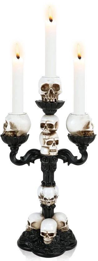 Candelabro Gotico Unico per Halloween e Decorazione Festiva
