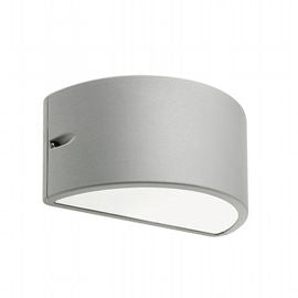 APPLIQUE 'UMBE' 60 W - cm 25 x 12 x 13 alluminio  - SOVIL