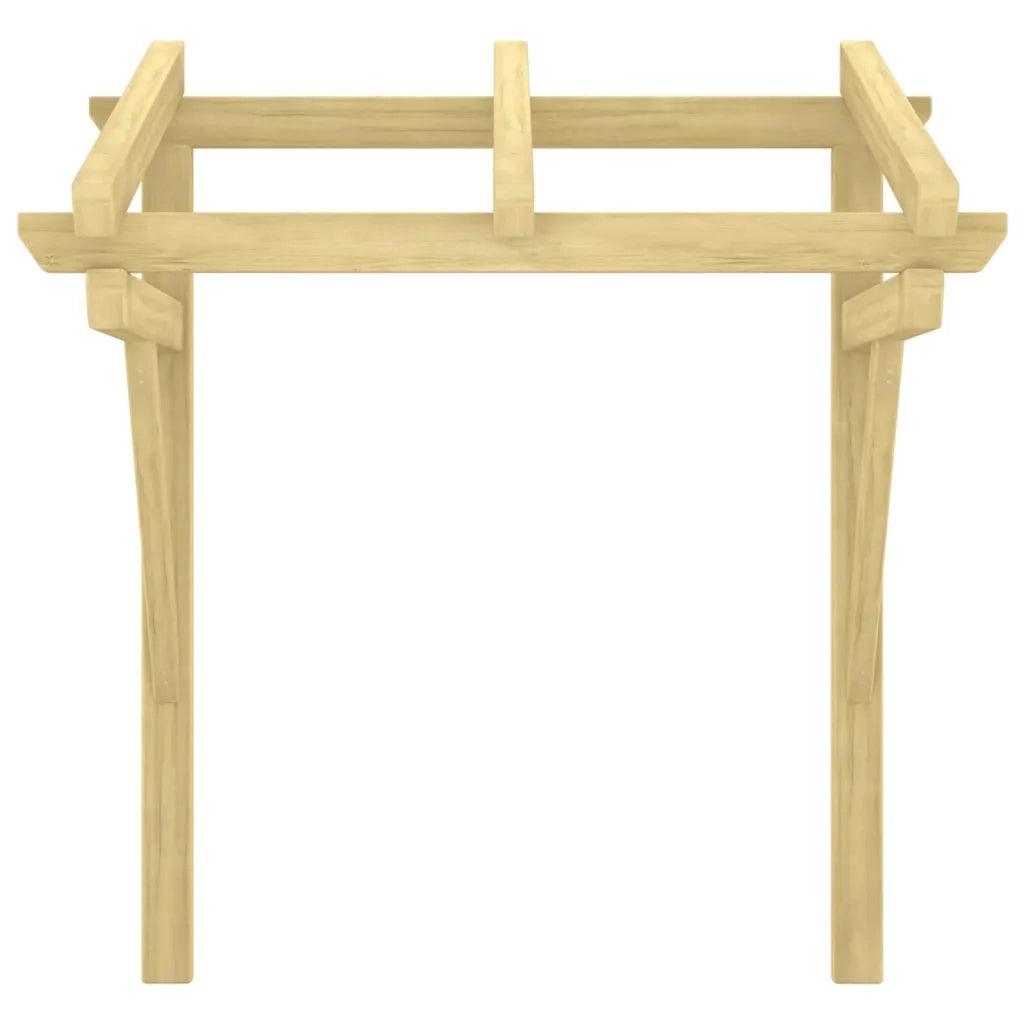 Pensilina per Porta 100x100x100 cm Pino Massello Impregnato cod mxl 15027