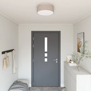 Lampade da soffitto a incasso tortora Ã˜ 38 cm tessuto E27