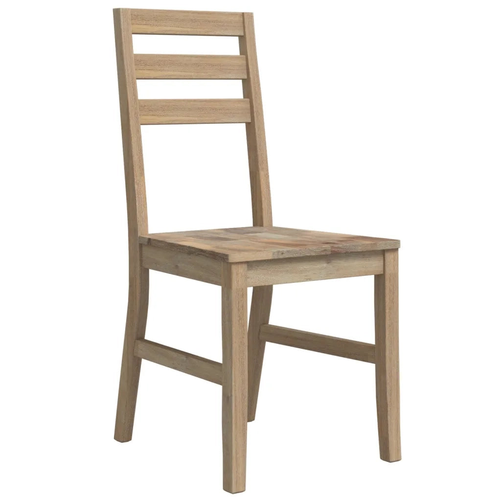 Set da Pranzo 7 pz in Legno Massello di Acacia cod mxl 12563