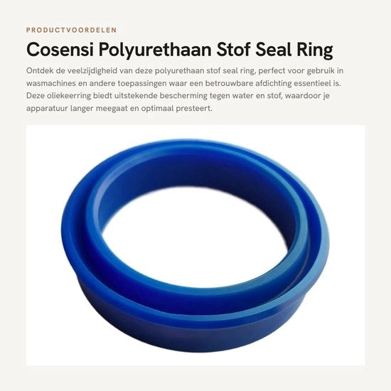 Afdichtingsring per Olio per Alta Temperatura Resistenza - Afdichting di Poliuretano - Impermeabile all'Acqua - Resistentente ai Solletici - Afdichtring