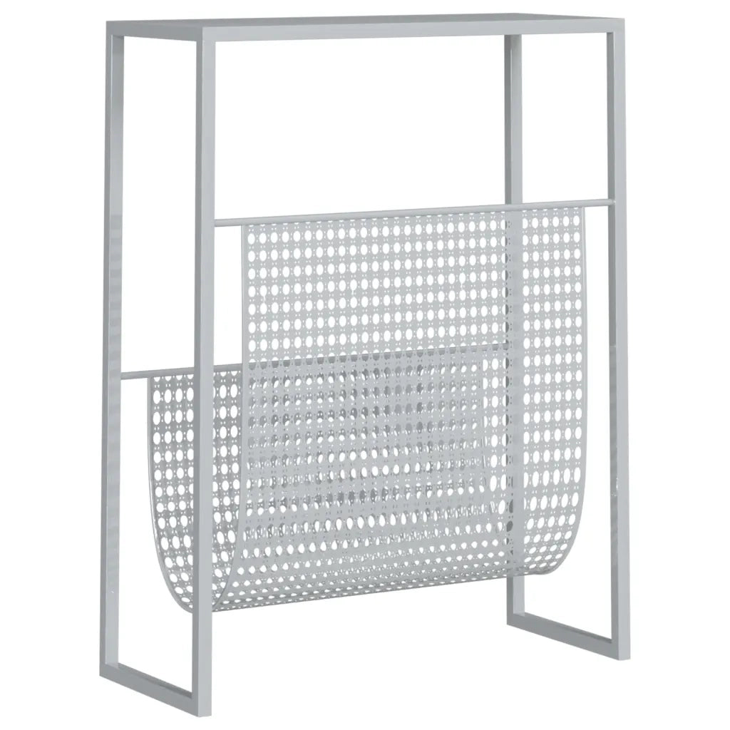 Portariviste Argento 35x15x45 cm in Acciaio CFW9720372