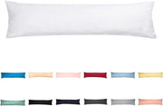 Cuscino per il sonno di giorno 40 x 145 cm - cuscino per la gravidanza - cuscino per l'allattamento - 100 cotone - chiusura a zip nascosta