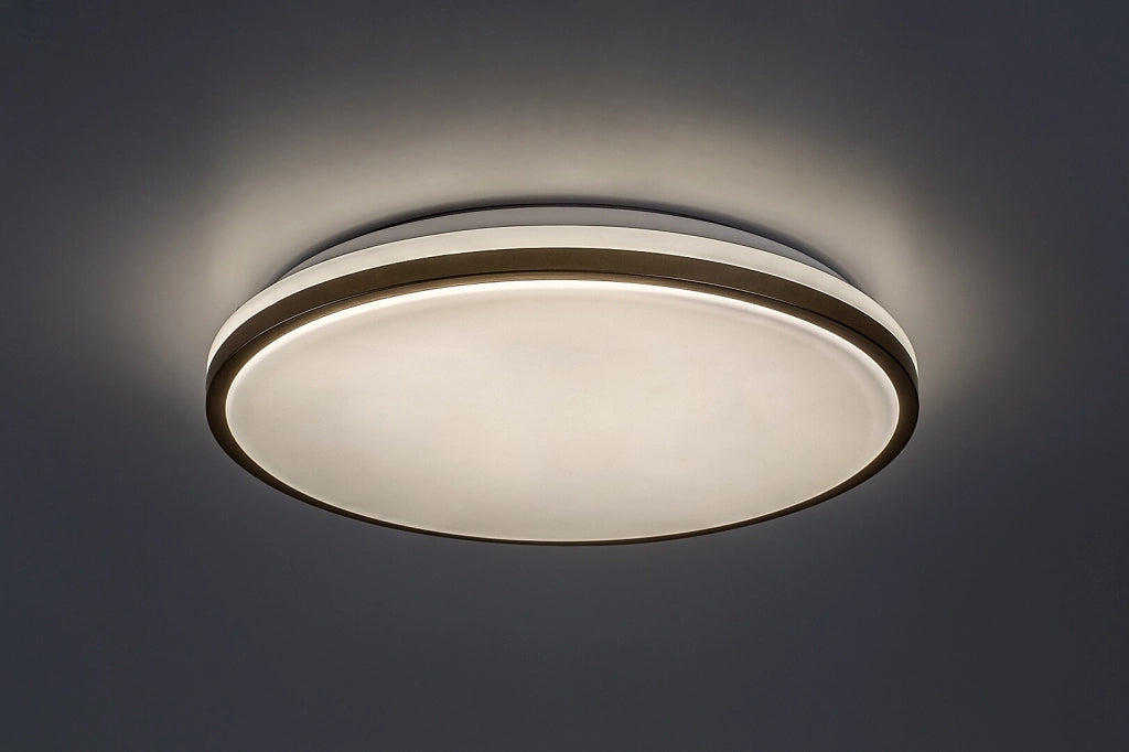 Plafoniera bagno Slava LED 18W IP44 bianco oro Rabalux