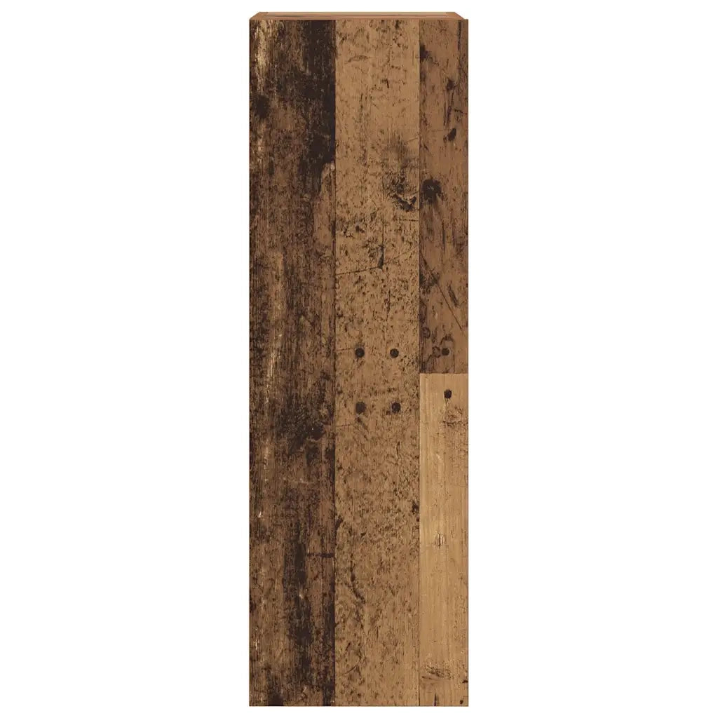 Mobili TV a Parete 6 pz Legno Vecchio Legno Multistrato 3328985