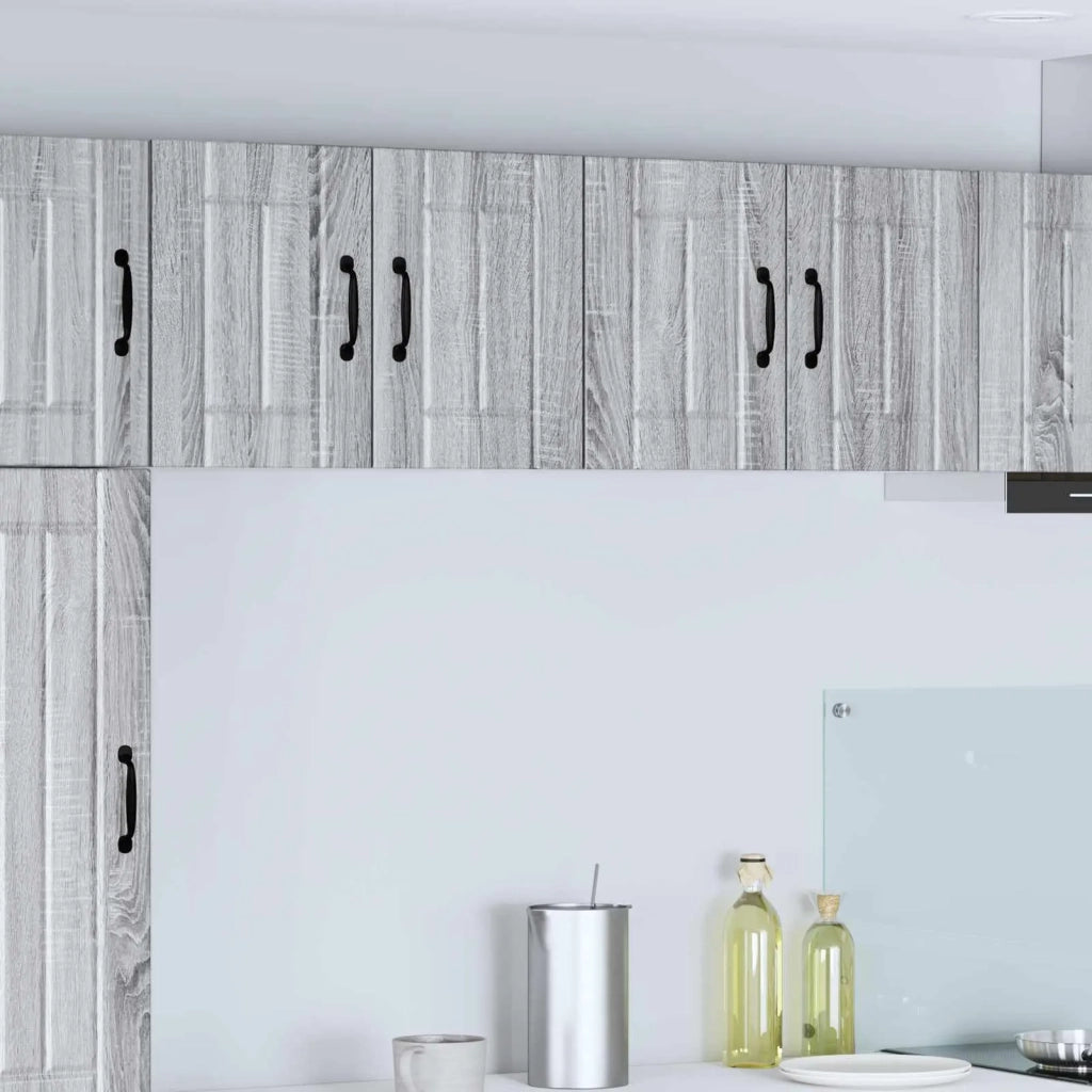Armadietto a muro LUCCA 2 pcs Grigio Sonoma 60 x 31 x 40 cm