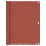 Paravento da Balcone Terracotta  120x500 cm in HDPE cod mxl 24813
