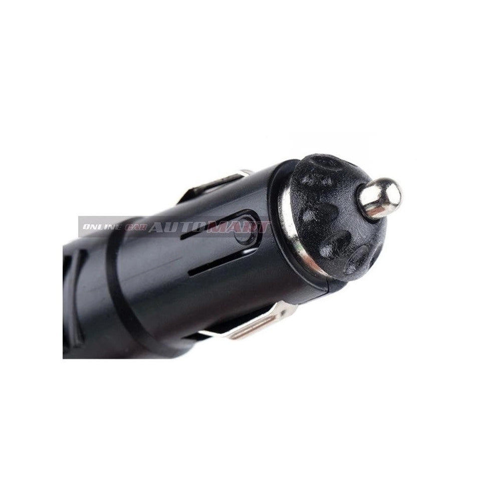 Trade Shop - Sdoppiatore Adattatore 3 Accendisigari Triplo + 2 Usb 120w Auto Camper Barca Multicaricatore -