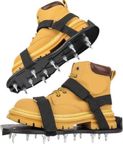Epoxy Spikeschoenen Vol Assembleerd - 3/4" Spikes Gunite Spikeschoenen - Gereedschap per Installazione Epoxy Vloer - Overage per Garage Vloer - Tool in Nero (Scochi non inclusi)