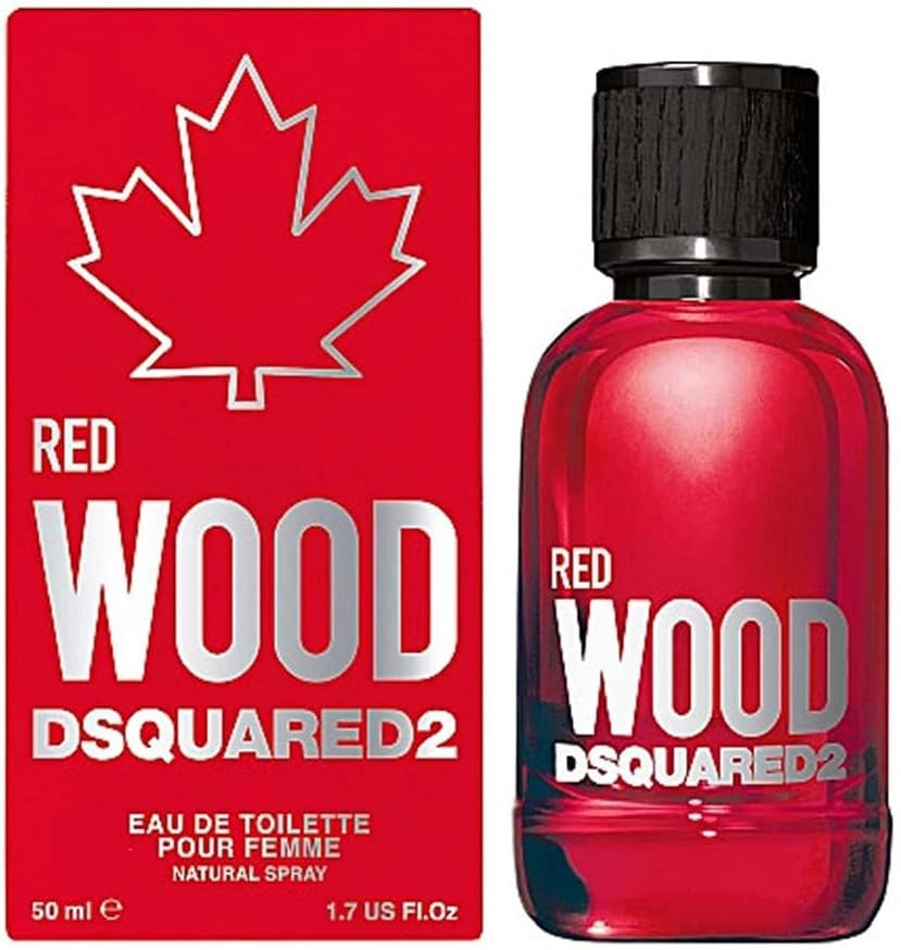 DSQUARED WOOD RED Donna Eau de Toilette 50 Vapo