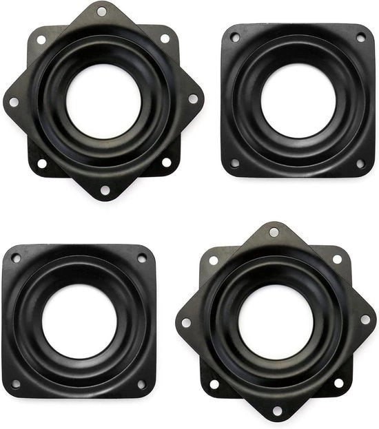 Tavolo di regolazione a rulli con cuscinetti a sfera 3"/72 mm - 360 gradi - display a parete - armadi - TV - mensole cucina