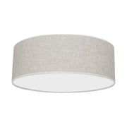 Plafoniera soffitto Milagro LINO 3xE27 lino bianca 50cm