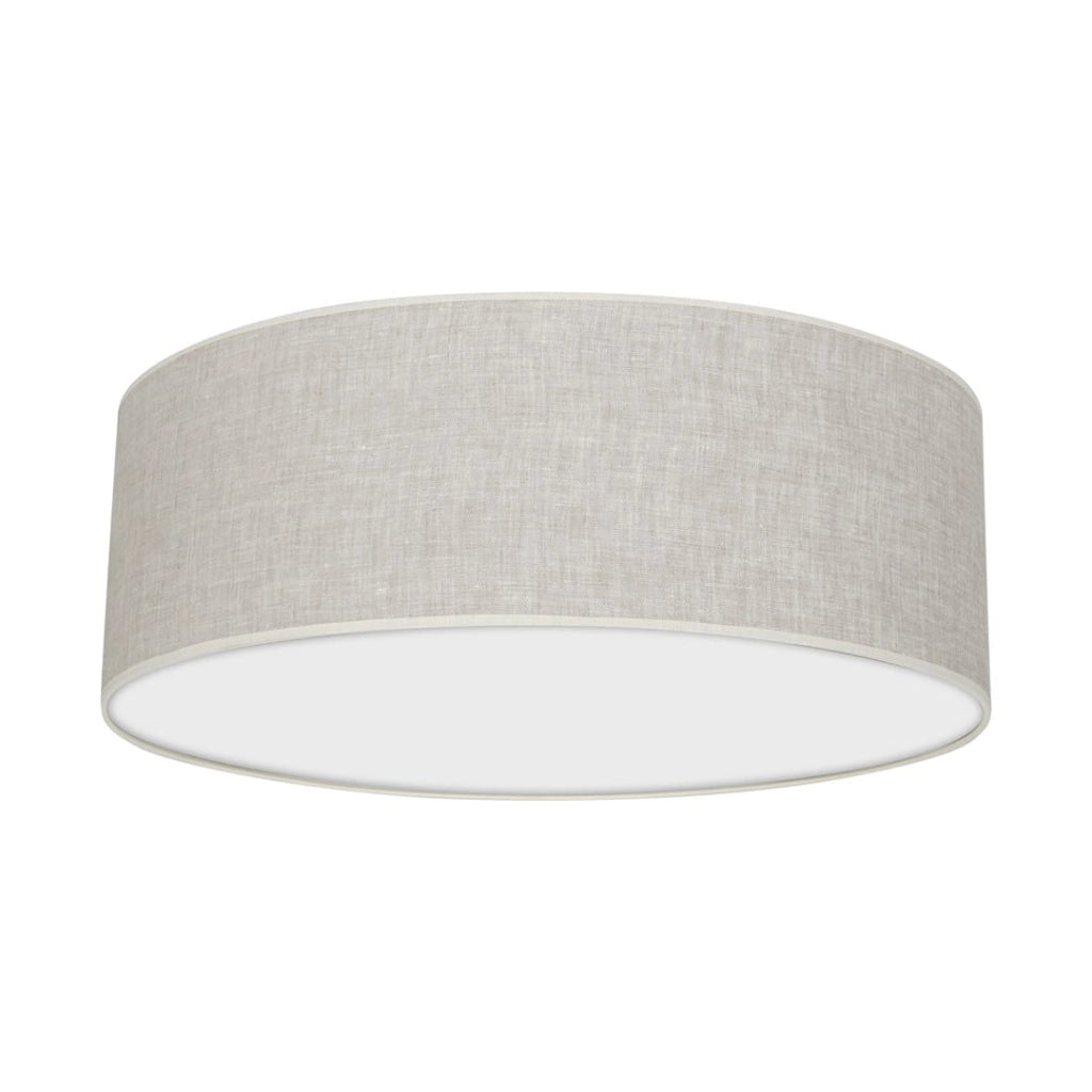Plafoniera soffitto Milagro LINO 3xE27 lino bianca 50cm