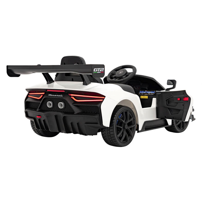 Macchina Elettrica per Bambini Licenza Ufficiale Maserati GT2 10,8V 5,4Ah Bianco