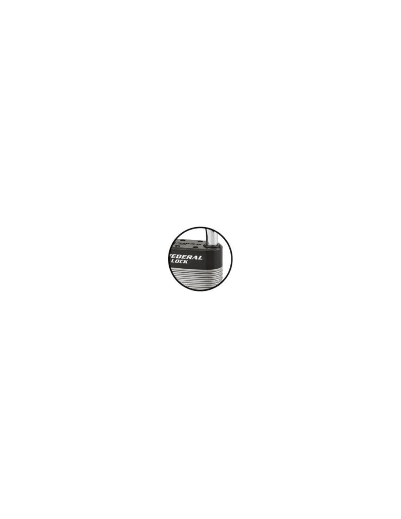 Lucchetto laminato PROTECTOR 50 mm, arco lungo in acciaio al molibdeno, 2 chiavi – THIRARD
