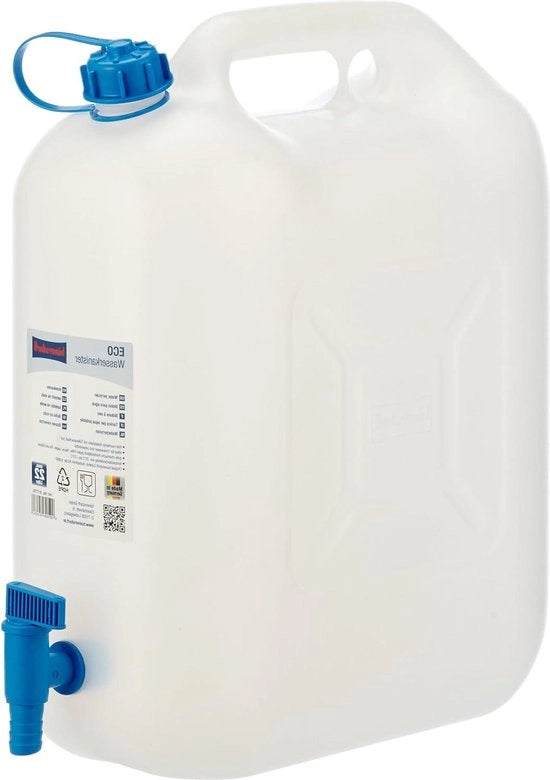 Eco Waterjerrycan - Grande valvola di scarico montata - Scarico acqua 22 l (con valvola)