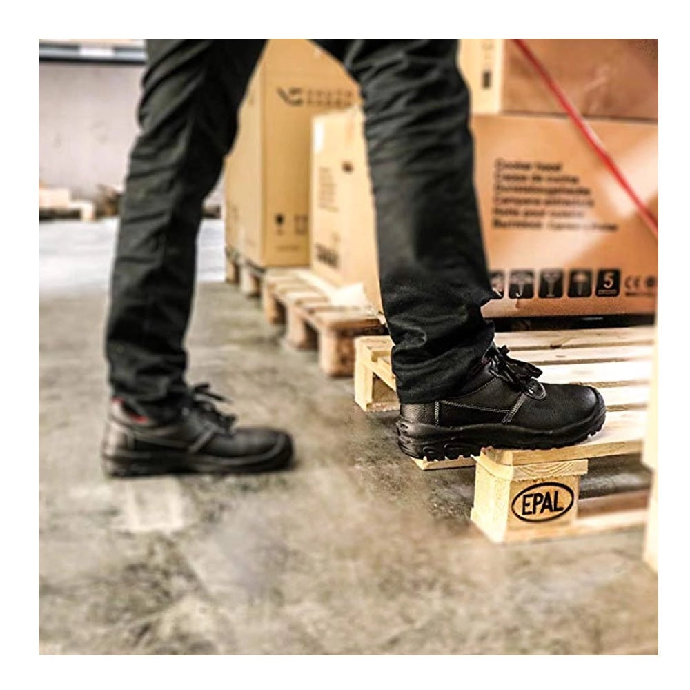 Scarpe antinfortunistiche cofra pelle idrorepellente scarpe da lavoro tallinn s3 numero 44