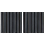 Pannelli da parete 2 pz Antracite 60,5 x 60 cm CFW6589214