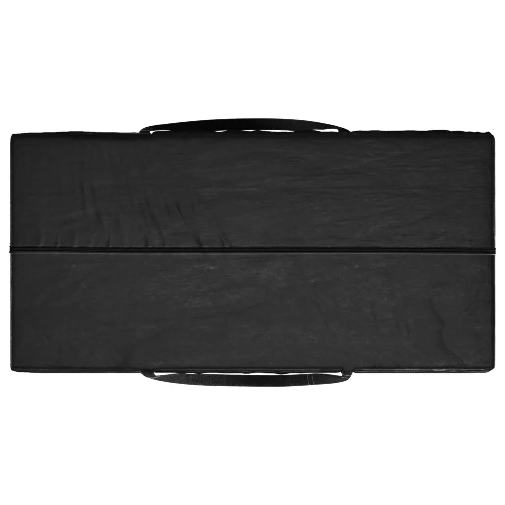 Borsa Porta Cuscini da Giardino Nera 150x75x75 cm Polietilene CFW5690631