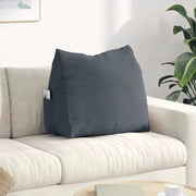 Cuscino per Schiena Grigio scuro 60 x 20 x 50 cm 42015049