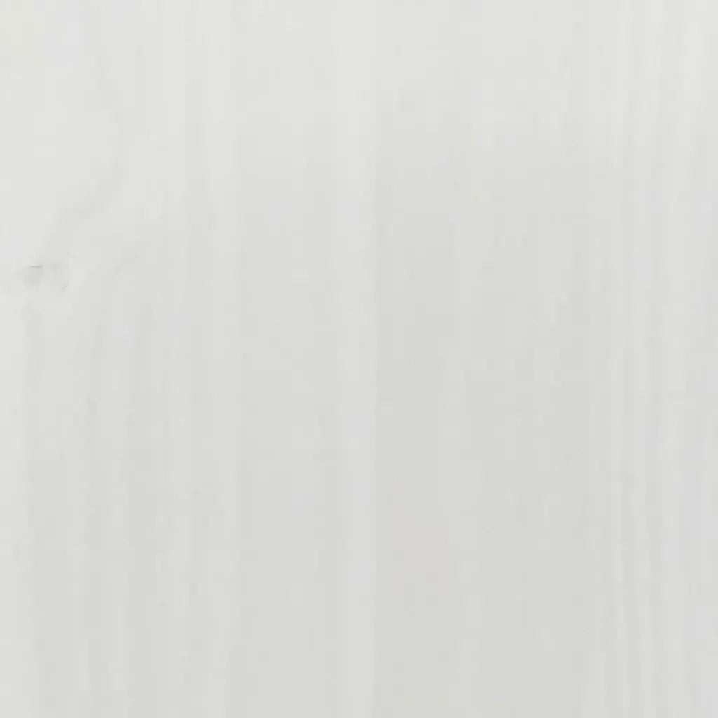 Armadio Corona Bianco 102x52x186 cm in Legno Massello di Pino CFW3247370