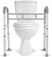Barriere per accesso al water - regolabile e pieghevole - adatto per anziani 

Modello: 12345
Compatibile con WC con ruota di sgancio
Materiali: legno e plastica
Dimensioni: 60 x 30 x 10 cm
Peso: 1,5 kg
Colore: bianco
Garanzia: 2 anni