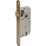 SERRATURA PATENT B.TONDO OTTONATO 042T BONAITI  I.MM 70 F.MM 22 E.MM 35