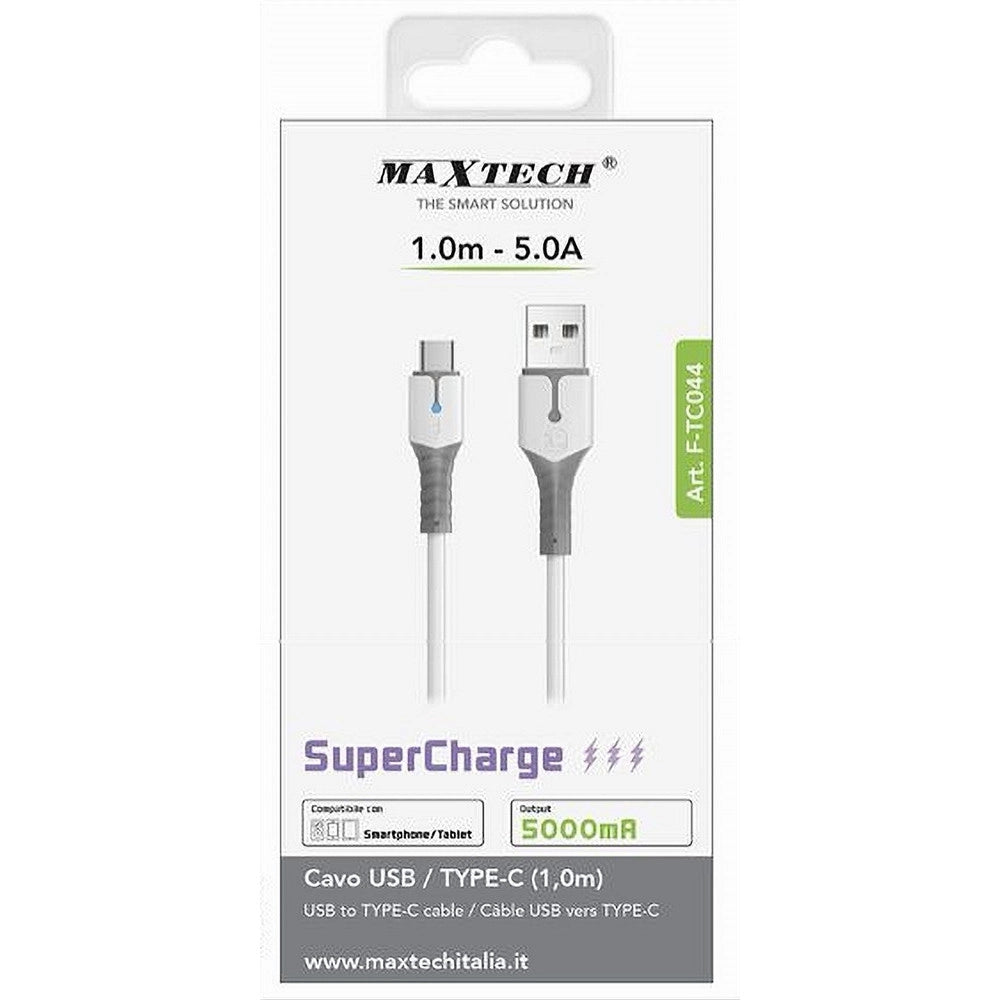 Trade Shop - Cavo Usb A Type-c 1 Metro 5 A Supercharge Ricarica Dati Smartphone Tablet F-tc044 -