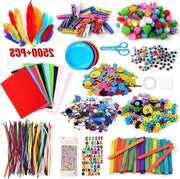 Pacchetto di Attività Creativa per Bambini con Materiale di Scrapbooking per Ragazze e Ragazzi dai 4 ai 12 anni
