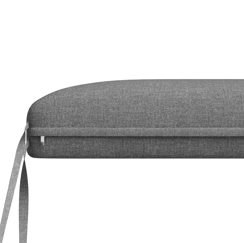 Set lounge da esterno modulare con 2 tavolini regolabili; Olefin grigio