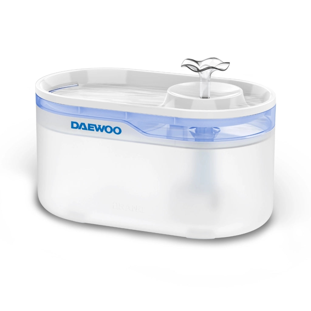 Fontanella Smart Cani e Gatti Filtro Carbone Attivo + Controllo Remoto App Tuya, Capacità 2,6 L | Daewoo