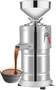Macchina per la preparazione di pasta di arachidi elettrica - 1100W - 2850g/min - 15 kg/u - Fai da te pasta di arachidi - Riduzione del rumore - Macchina per noci e semi - Casa e industria - Macchina per polpa di semi - Argento