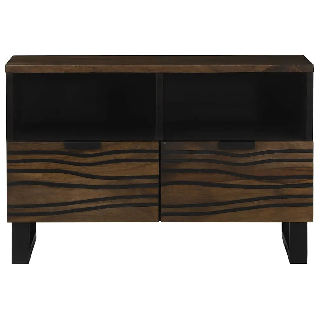 Mobile TV con cassetto-Credenza per TV Noce 70 x 33 x 46 cm Legno multistrato