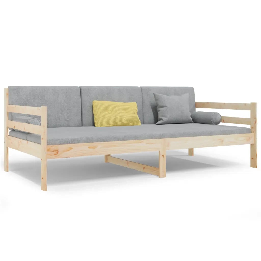 Dormeuse senza Materasso 90x190 cm in Legno Massello di Pino 814639