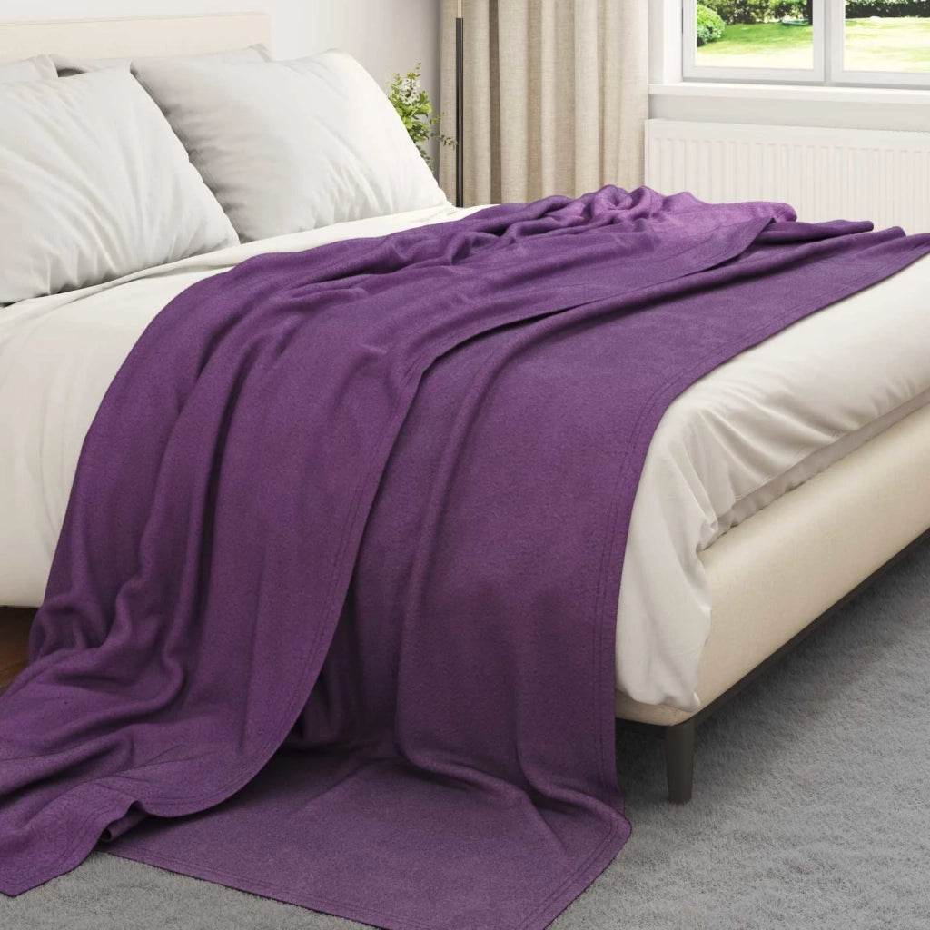 Coperta Viola 240 x 220 cm Panno 42017039