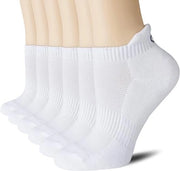 6 paia di calze sportive respiranti - calze di cotone a maglia - calze da jogging basso - calze sportive confortevoli e assorbenti - calze respiranti, assorbenti di sudore e anti-odore - unisex - M (38-42)