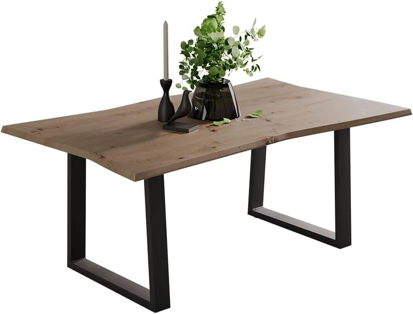 Tavolino da caffè Yan, Artigiano, 100 x 60 cm, adatto come superficie di appoggio e di lavoro