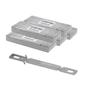 Set di distanziatori in ferro per armature di calcestruzzo *** formato 25 cm, 100 distanziatori, pezzi 5, confezione 1