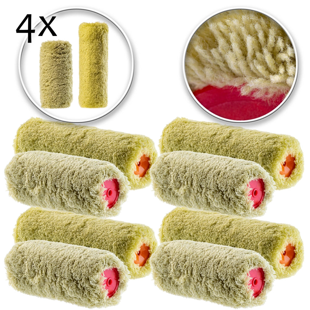Set di 8 rulli di ricambio per pittura KADAX da 25/20 cm