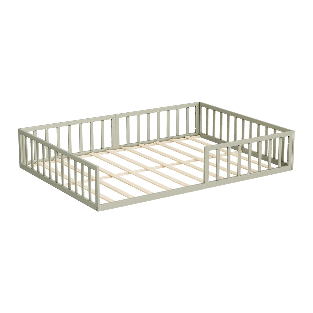 Vitalispa Letto per bambini Grigio 205 x 145 cm senza materasso