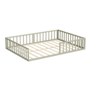 Vitalispa Letto per bambini Grigio 205 x 145 cm senza materasso